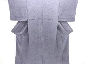 未使用品　廣瀬雄望作　読本模様江戸小紋着物